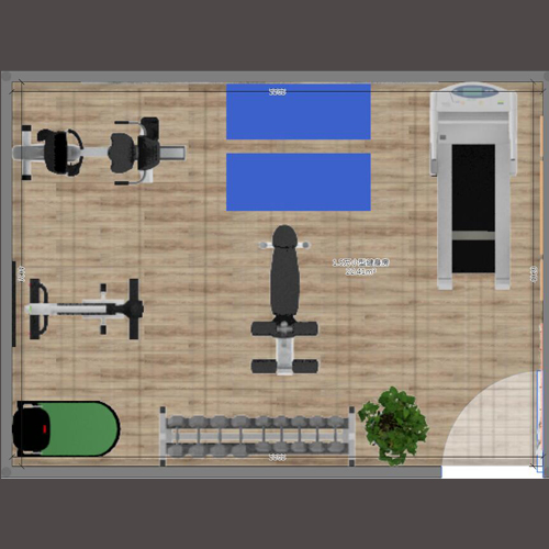 ¥15000-20㎡健身房器材套餐方案