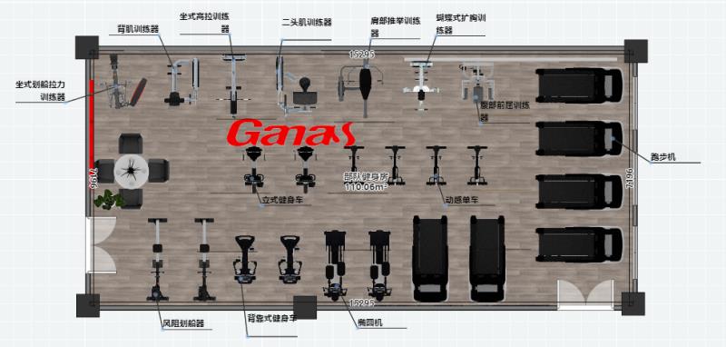 健身房配置和設計方案